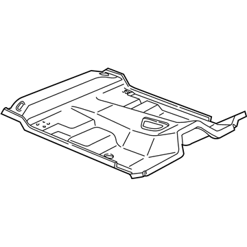 Ford 4L5Z-1311135-BA Pan Assy - Floor - Front