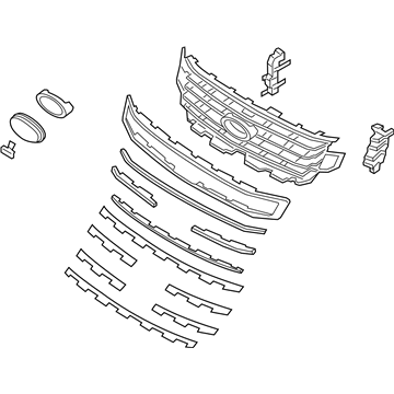 Ford JL1Z-8200-BC Grille Assy - Radiator