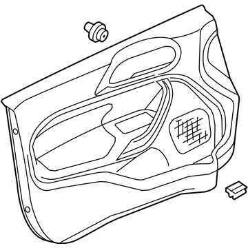 Ford D2BZ-5823942-AA Panel Assy - Door Trim