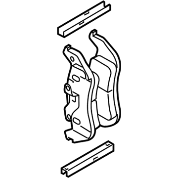 Lincoln G2MZ-2V200-A Pad - Brake