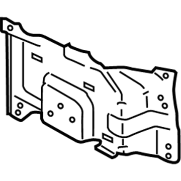 Ford FL3Z-17B985-A Plate - Bumper Mounting