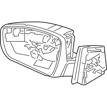 Ford F1EZ-17682-C Mirror Assy - Rear View Outer