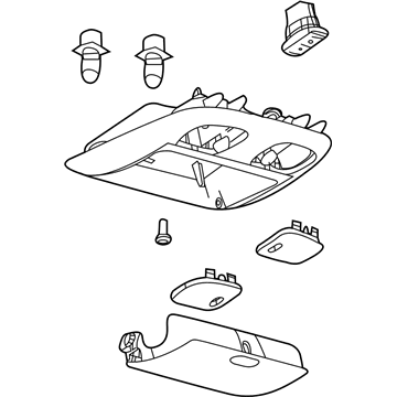 Lincoln AN7Z-54519A70-BA Console Assy - Overhead