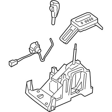 Mercury 5G1Z-7210-CA Lever - Gear Shift