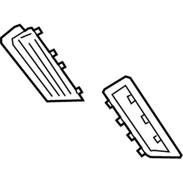 Ford EM2Z-19893-BJ Louvre Assy - Vent Air