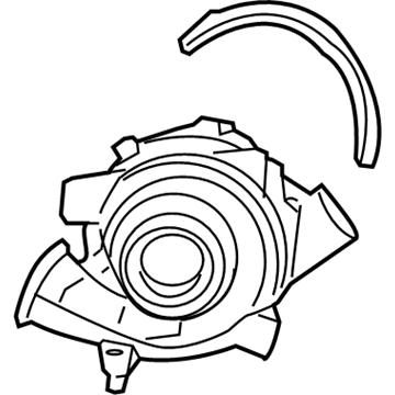 Ford 5C3Z-6K682-CARM Turbocharger Assy