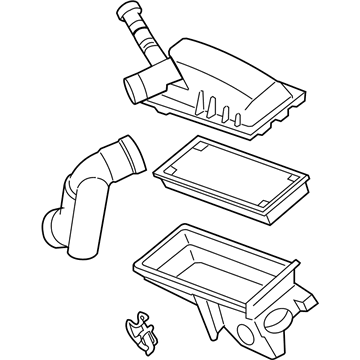 Ford 9M6Z-9600-B Cleaner Assy - Air