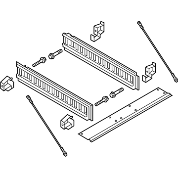 Ford HC3Z-99286F56-C Ramp Assy