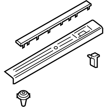 Lincoln EJ7Z-7813208-DA Plate - Door Scuff