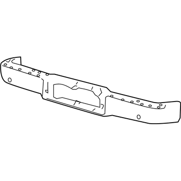 Ford 5L3Z-17906-BA Bumper Assy - Rear