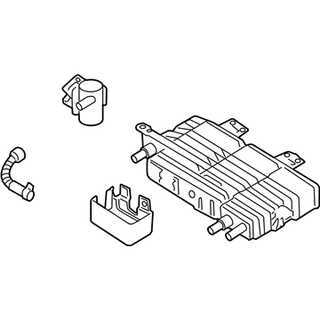 Mercury 9E5Z-9D653-B Cannister - Fuel Vapour Store