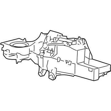 Ford 4L3Z-19B555-KA Evaporator And Housing Assy