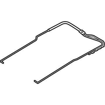 Lincoln 7T4Z-78502C22-A Frame - Sliding Roof Panel Opening