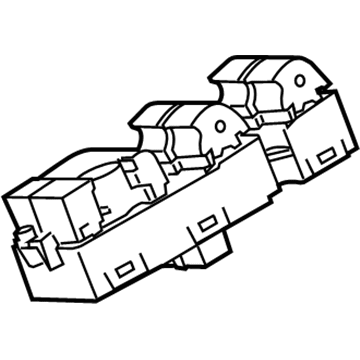 Ford FL3Z-14529-CA Switch - Window Control - Double