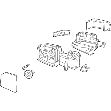 Ford FL3Z-17683-DA Mirror Assy - Rear View Outer