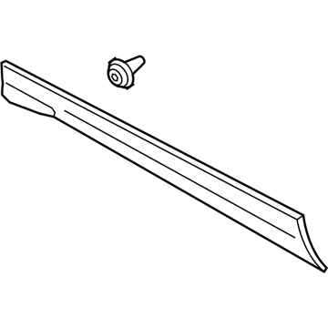 Ford CJ5Z-7820878-AB Moulding - Door Outside