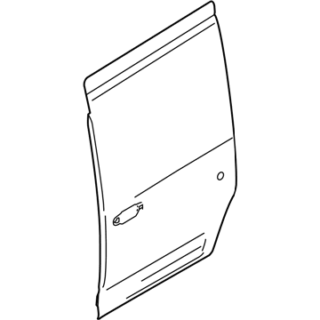 Ford 2T1Z-6124701-B Panel Assy - Door - Outer