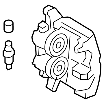 Ford FR3Z-2B121-A Caliper Assy - Brake - Less Pads