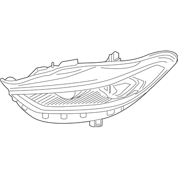 Ford HS7Z-13008-F Lamp Assy