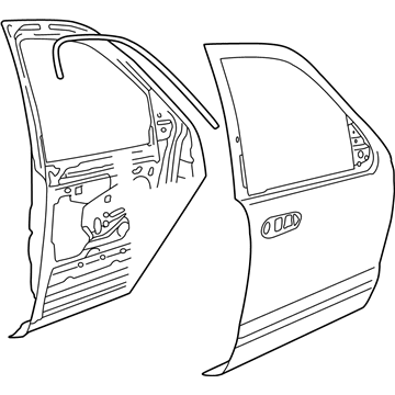 Ford 6L2Z-7820124-AA Door Assy - Front