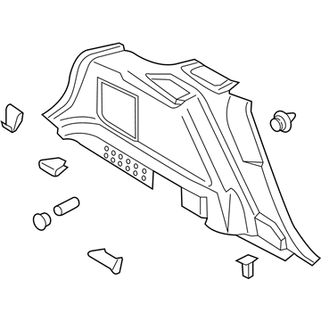 Lincoln FA1Z-5831013-BG Trim Assy - Quarter