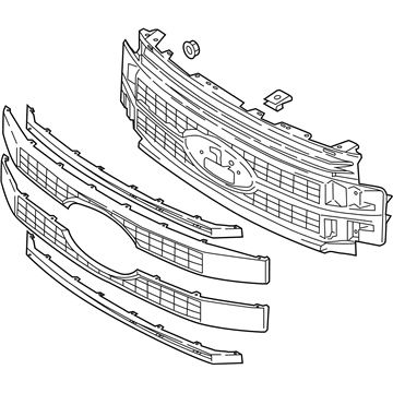 Ford HC3Z-8200-EA Grille Centre