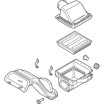 Ford FL3Z-9600-D Cleaner Assy - Air