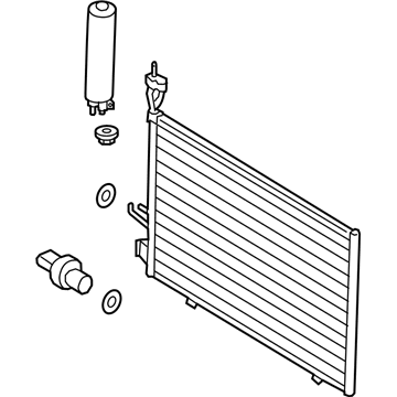 Ford AV1Z-19712-B Condenser Assy