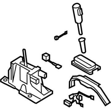 Ford 7L2Z-7210-AA Lever - Gear Shift