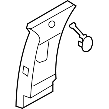Lincoln 8T4Z-7824347-AA Panel Assy - Body Side Inner