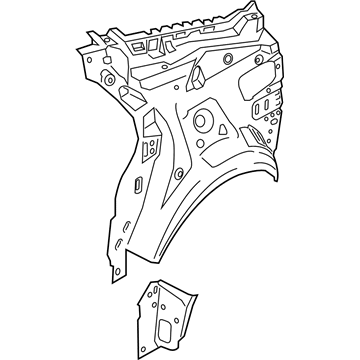 Ford HS7Z-5427791-A Reinforcement Assy - Bodyside