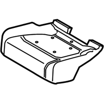 Ford FL3Z-1663840-A Pad - Rear Seat Cushion