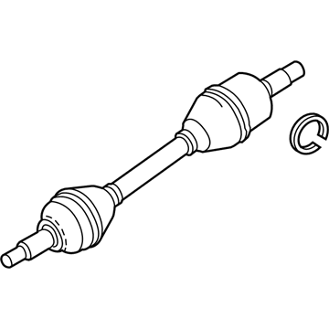 Lincoln DG1Z-3B437-E Shaft - Front Axle