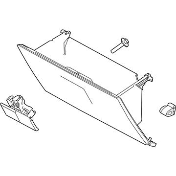 Ford 9L3Z-1506024-AD Box Assy - Glove Compartment