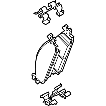 Ford FU2Z-2V001-D Kit - Brake Lining