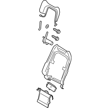 Lincoln GD9Z-5461018-CD Frame Assy