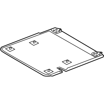 Ford BB5Z-7860513-CA Panel - Floor