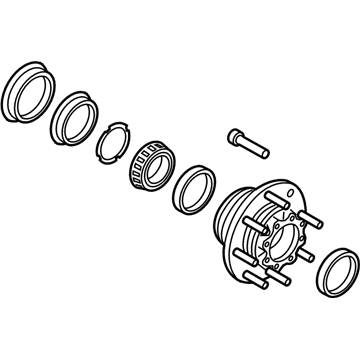 Ford BC3Z-1109-C Hub Assy - Wheel