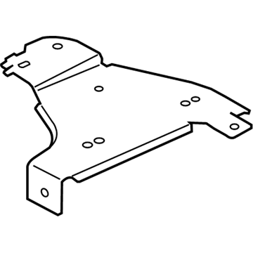 Ford 7R3Z-12A659-B EEC Module Side Bracket