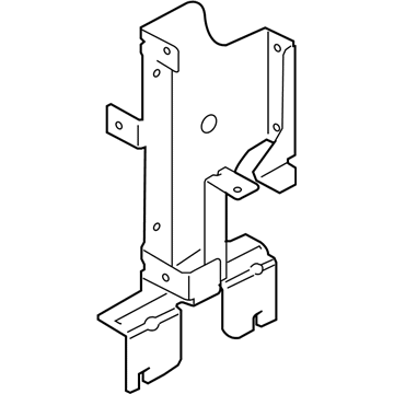 Ford 5R3Z-12A659-AA EEC Module Front Bracket