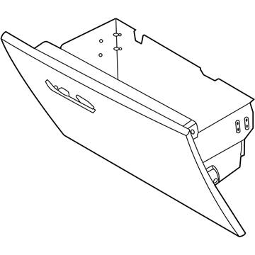 Lincoln Aviator Glove Box - LC5Z-7806024-AF