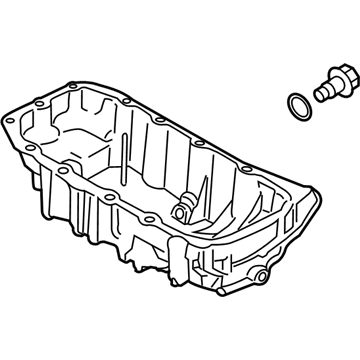 Ford PV4Z-6675-C Oil Pan