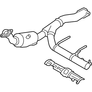 Ford JL3Z-5E212-N Catalytic Converter Assembly