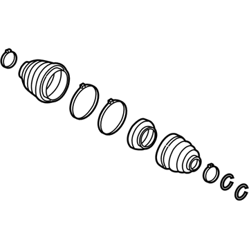 Ford 8G1Z-3A331-B Boot Kit