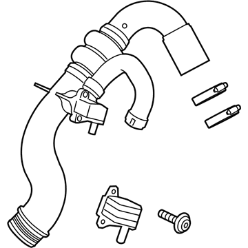 Ford FR3Z-6C646-A Air Tube