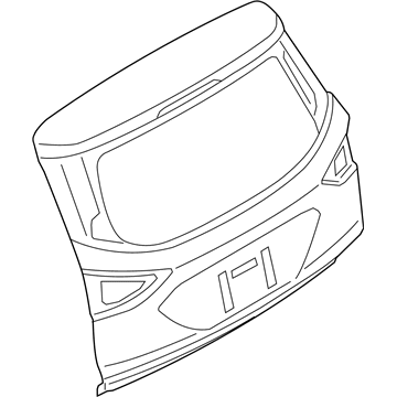 Ford CJ5Z-7840010-A Gate Assembly