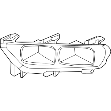 Ford ML3Z-17C754-AC Fog Lamp Bezel