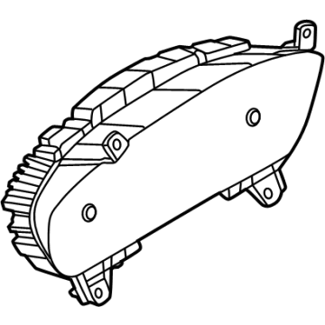 Ford NK4Z-10849-AN Cluster