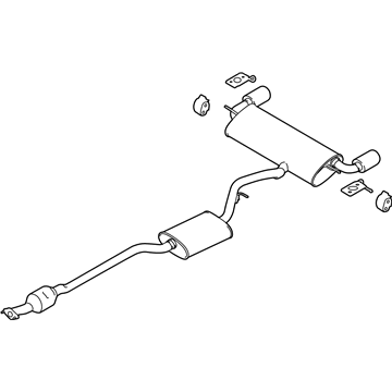 Lincoln MKC Muffler - EJ7Z-5230-A