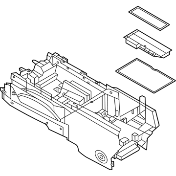 2023 Ford F-150 Center Console Base - ML3Z-15045A36-AA